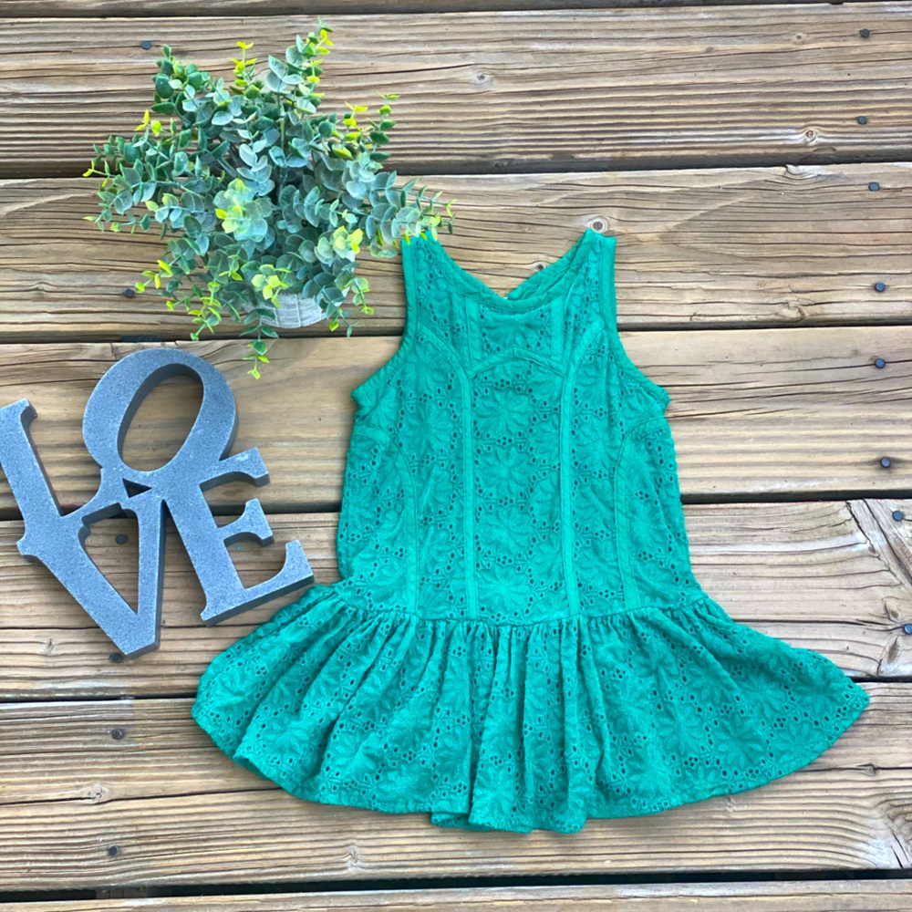 Little Girl Green Dress